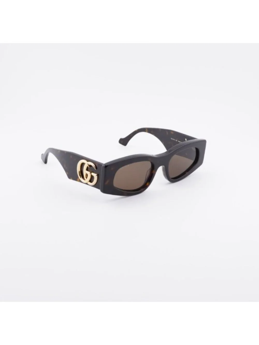Gucci GG1754S 002 Sunglasses Havana Square Frame, Brown Lenses